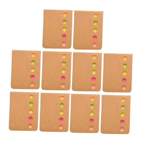 Notes autocollantes Tofficu bloc-notes papeterie bureau stickers papier