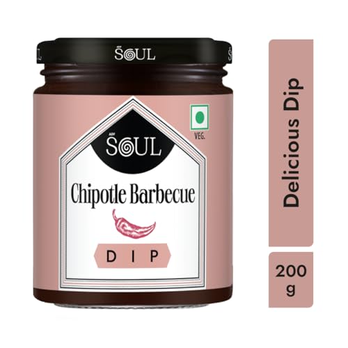 Image of ADF Soul Chipotle Barbecue Dip | Smoky & Spicy Sauce With Chipotle Peppers & Barbecue Flavour | Ideal With Fries & Grilled Foods | 200g.