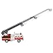 ArtCreativity 5.5 Inch Fire Truck Toys - Set of 2 - Pull Back Firetruck Toys 3-5 Years Old Boys and Girls - Includes Metal Ladder Truck and Fire Engine - Best Birthday Gift for Toddlers and Kids