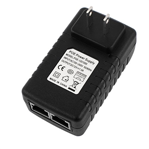 Aexit Wall US IC Sockets & Plugs Plug 12V/1A POE Injector Power Supply Wireless AP IC Plugs Ethernet Adapter miniatura 1