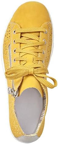 Rieker Women's Frühjahr/Sommer L9416 Slip On, Yellow Gelb Fog Silver 68 68, 5.5 | Image 3