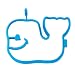 Tovolo Breakfast Shaper, Whale