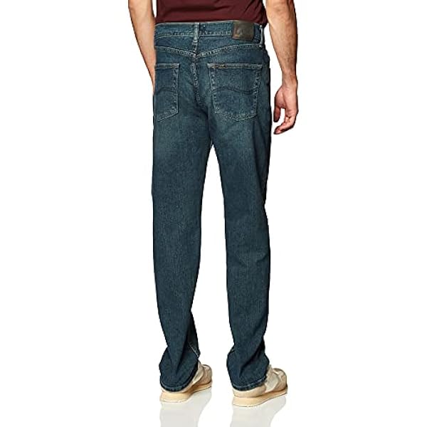Lee Jeans de Pierna Recta de Ajuste Regular Premium Seleccionados con Geradem Bein - Cómoda,Clásico Hombre