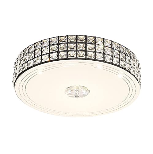 Plafonnier en cristal contemporain et verre soufflé pour séjour raffiné
