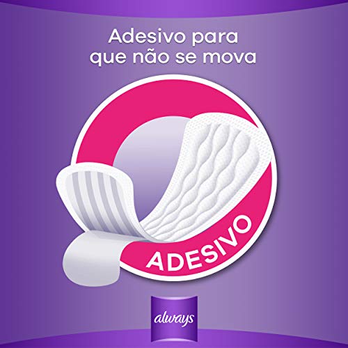 Protetor Diário Always Com Perfume - 40 unidades