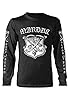 Marduk T Shirt Blood Puke Salvation Band Logo Official Mens Black Long Sleeve M #3