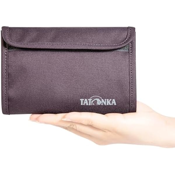 Tatonka Passport Case Safe RFID B - сертифицированная TÜV сумка для документов с блокиратором RFID - 10,5 x 14,5 x 1 см, Midnight Plum, 10,5 x 14,5 x 1 см, Бумажник с блокиратором RFID