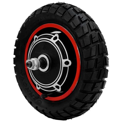 Nawwgy 500W High Torques Rear Wheel Drive Motor Set with Terrain Tire for 10Inch Electric Scooters Quick Installation Sturdy>Folding Electric Scooter Rear Wheel Drive Motor