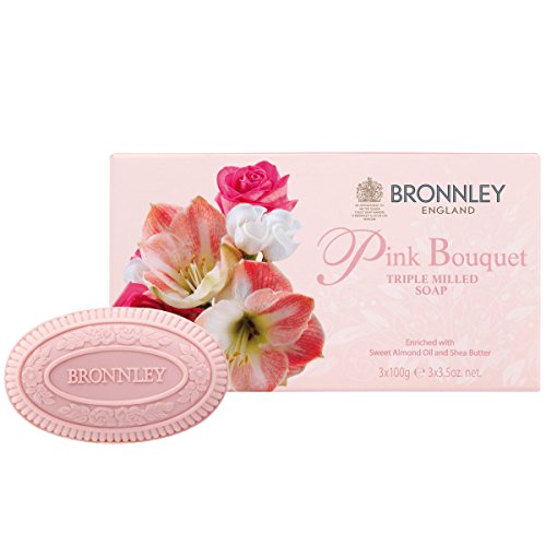 Preisvergleich Produktbild Bronnley Gästeseife Pink Bouquet 3 x 100g