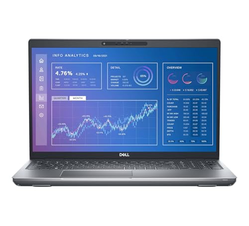 Dell Precision 3571 15.6" FHD, Core i7-12800H 2.4GHz, 32GB RAM, 512GB NVMe, Windows 11 Pro 64Bit, CAM, NVIDIA RTX A1000 4GB, (Renewed)