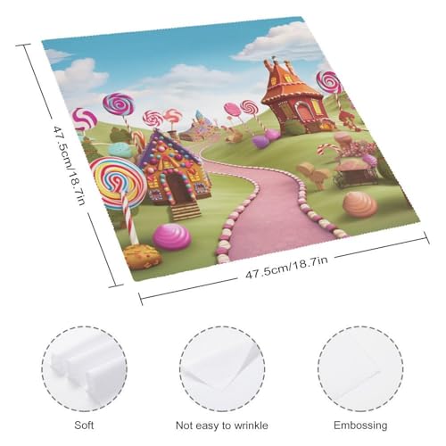 Servilletas de tela Candy Land pack 4 unidades miniatura 2