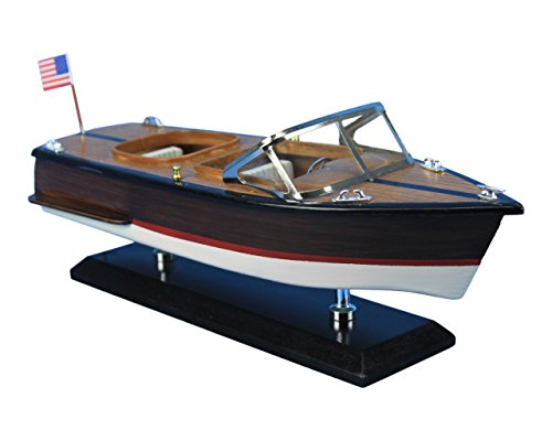 Preisvergleich Produktbild Navyline Holz Modellschiff - Amerikanisches Motorboot