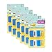 Post-it Flags Value Pack, Blue, 1-Inch Wide, 50/Dispenser, Pack of 4