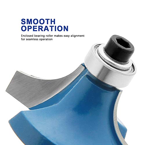 Renekton Tungsten Carbide Router Bits, 1/4In Shank, Woodworking Routing Drill Bits Kit With Plastic Storage Case, 15 Piece #TOP3