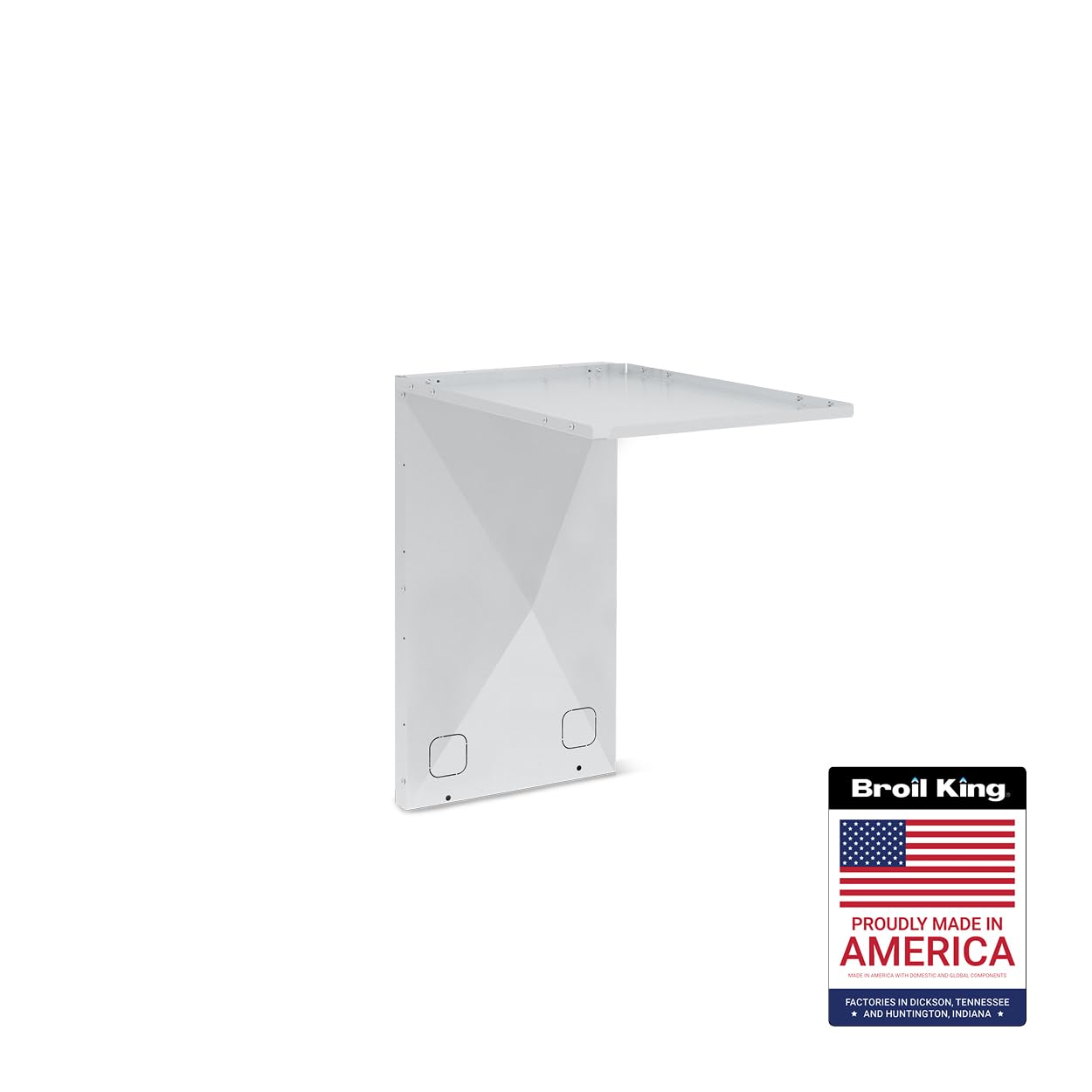 Broil King 800030 22" Fridge Rear Panel, Stainless Steel