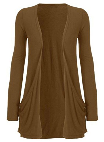 WearAll - Cardigan Langarm - Oberteil - Frauen Gr. 42, moka (Mocha) Cover
