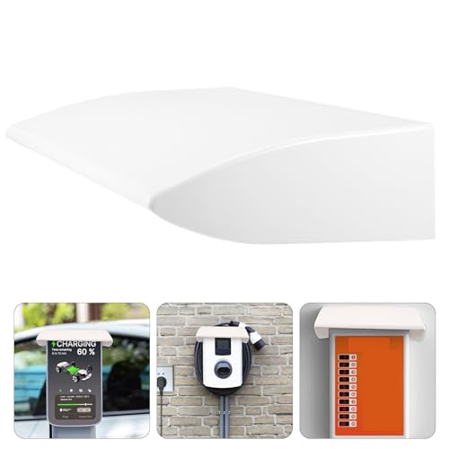 Couverture imperméable blanche pour borne de recharge extérieure et station électrique - 5