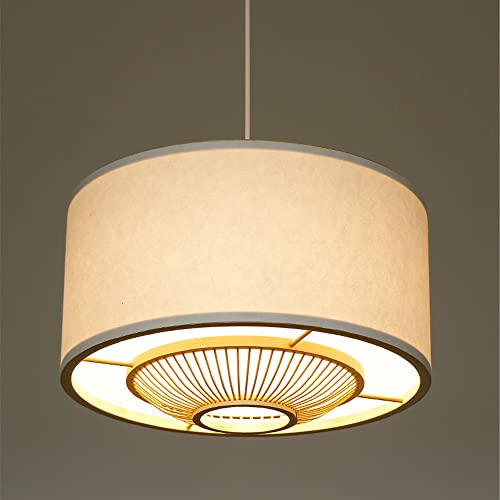 Suspension Sud-Est tressée main lustre rotin chic réglable - 5