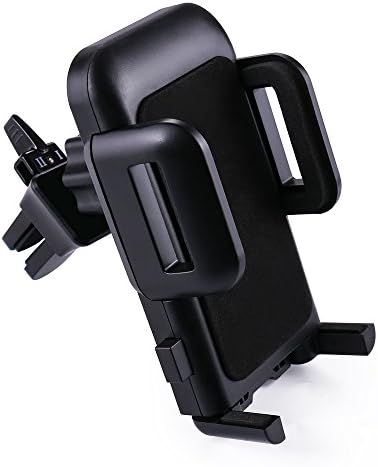 WROWSOL Car Phone Mount, Air Vent Car Mount Holder,for iphone X/8/8P/7/7P/6S/6/6P/5S,Samsung Galaxy S6/S7/S8,Google,LG,Huawei and More