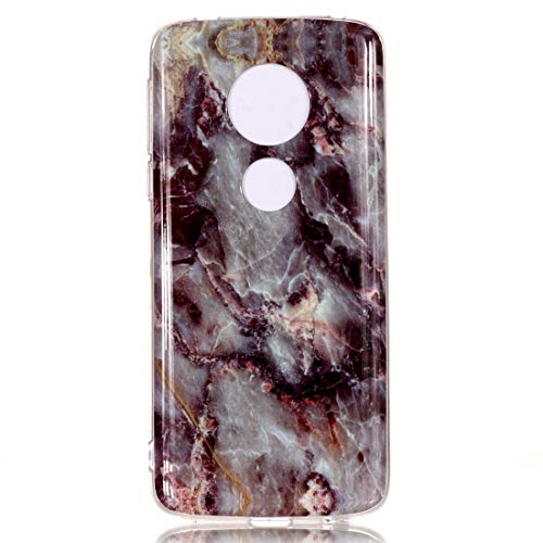 Coque Moto E5 marbre gris pour protection mobile stylée - 2