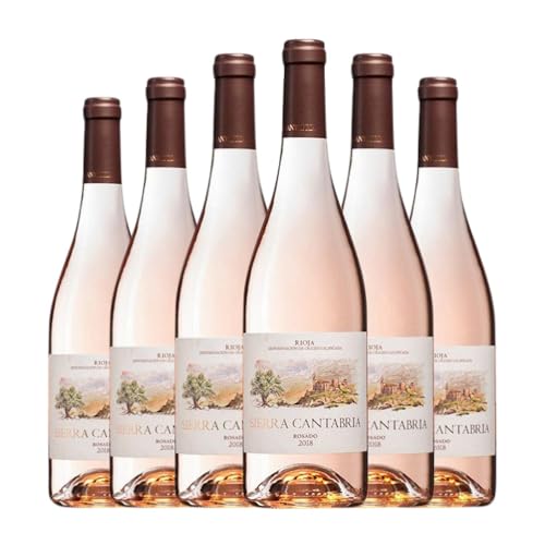 Sierra Cantabria Rioja 75 cl Vino rosado (Caja de 6 Botellas de 75 cl)