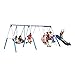 XDP Recreation All Star Outdoor Kids and Toddler Swing Set, Multicolor