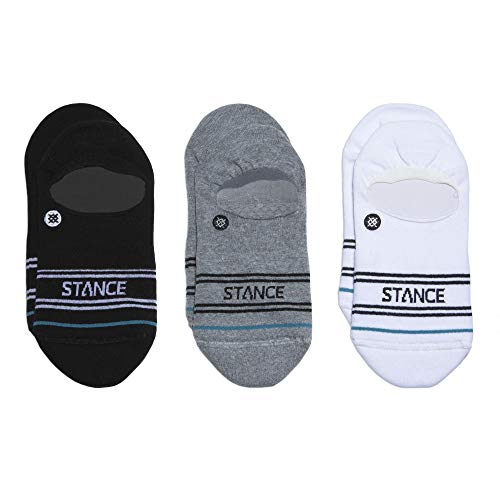 Stance Basic No Show Socks [3 Pack] (Small, Multi)
