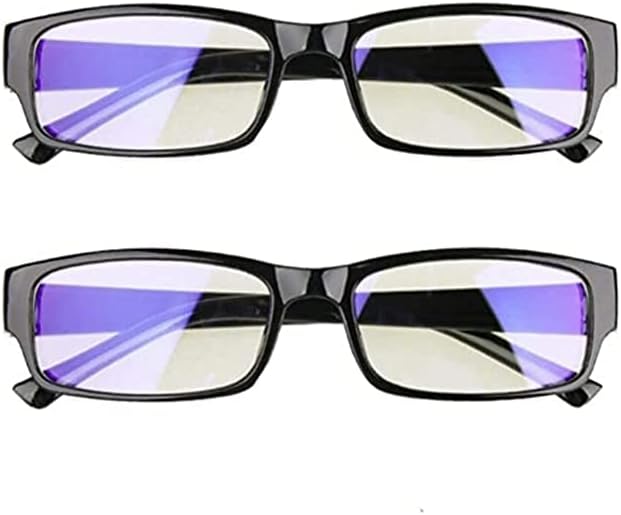 2 PCS AUTO FOCUS Power Readers - As Seen On Tv! - Read Samll Print And Computer Screens - No Changing Glasses - flex Focus Optics - Reading Glasses For Men & Women (Pack Of 2)