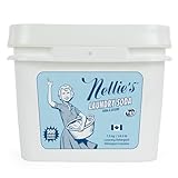 Nellie’s Laundry Soda – Concentrated Powder Detergent – 500 Load Bulk Format – Gentle, Fragrance-Free, Effective on Stains – Compatible with HE & Standard Machines, Septic Safe – Made in Canada