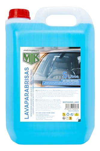 Motorkit MTK Liquido Lavavetri 5 L, Senza Metanolo, Pulizia Efficace