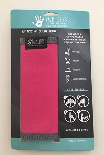 Sweat Grips for The use on Gym Equipment Comfortable Soft Microfiber or Chamois Grips with a Silicone Backing for Slip Resistance and Hook