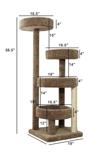 Árbol Rascador para Gatos New Cat Condos miniatura 3