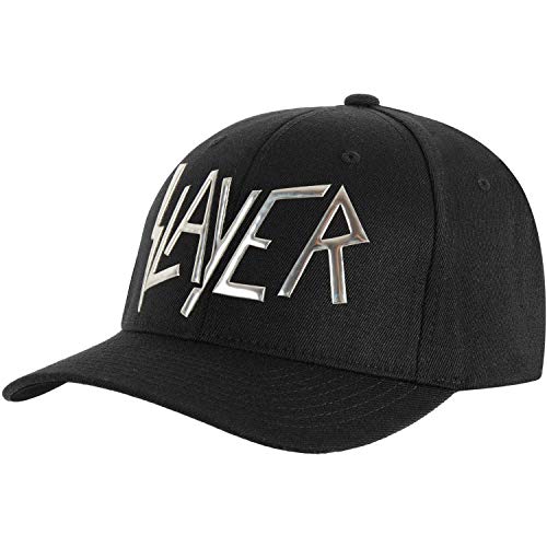 Slayer Casquette Baseball Sonic Silver Noir Cover