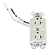 20A 5-20R 125V Receptacle Duplex Ivory - Pack Of 6