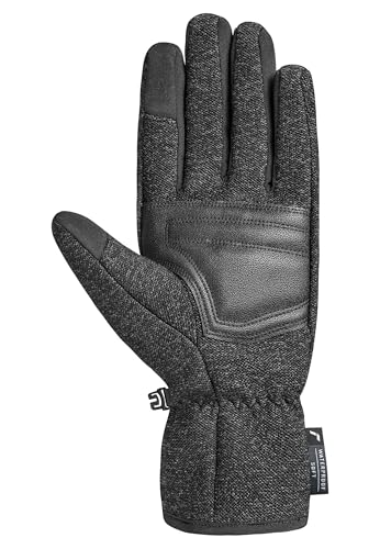 Reusch Meridian R-TEX XT Touch-TEC Unisex Alltagshandschuhe – Outdoorhandschuhe für Damen & Herren mit Nahtloser Knit Shell, wasserdicht, Winddicht, Touchscreen-kompatibel, Soft Fleece
