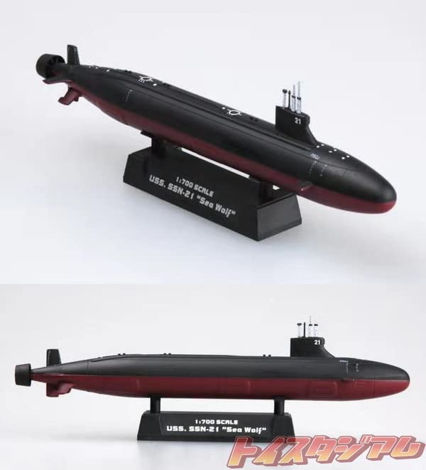 Amazon.co.jp: プラモデル 1/700 世界の潜水艦 No.03 アメリカ海軍 SSN