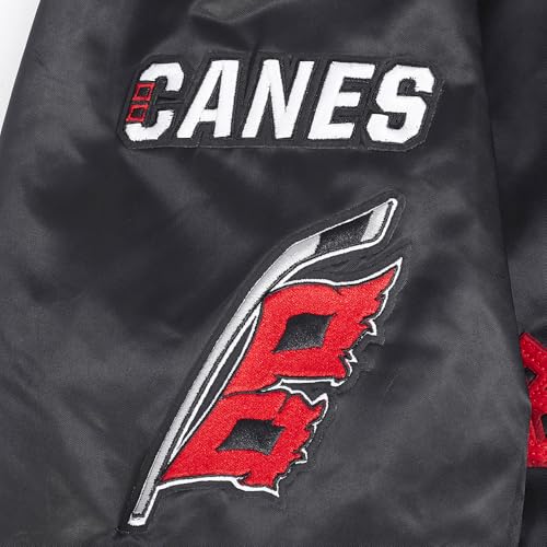 Image of Pro Standard Mens NHL Old English Satin Jacket