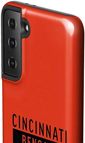 Skinit Pro Phone Case Compatible with Galaxy S21 Plus 5G - Officially Licensed NFL Cincinnati Bengals Orange Performance Series Design