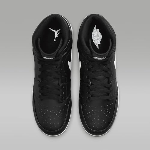 Jordan 1 Retro Metal Men's Baseball Cleats (AV5355-011, Black/White/White) Size 124