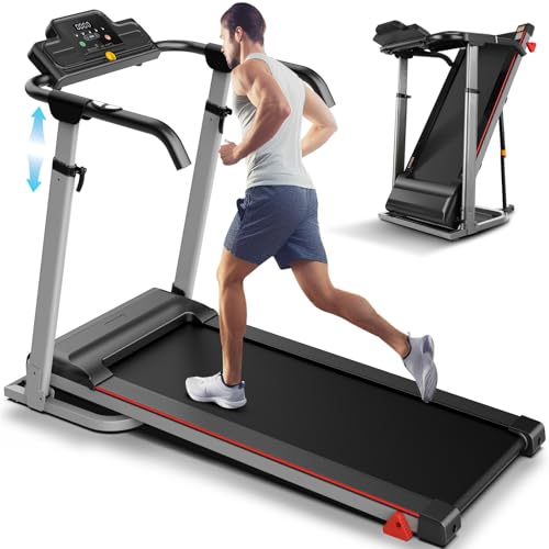ANCHEER 2025 Treadmill 3.5HP, 350+ lbs, Incline, Foldable