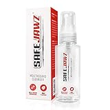 SAFEJAWZ Freshner Spray for Sports Mouthguards, Adults and Junior Gum Shield Spray for Boxing, Basketball, Lacrosse, Football, MMA, Martial Arts, Hockey and All Contact Sports