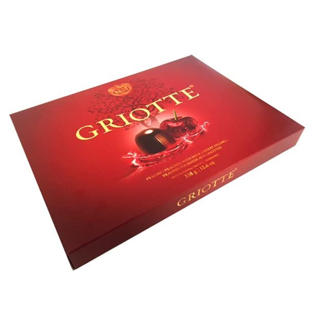 Amazon.com: KRAS Cherry Griotte Chocolate Box, 358 Gram : Grocery