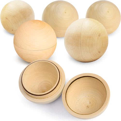 Snapklik.co : 3/4 Inch Round Wooden Ball, Bag Of 50 Unfinished Wood...