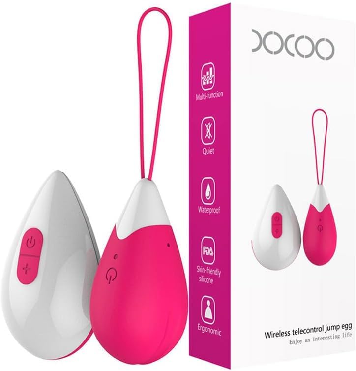 Mini oeuf vibrant pour déplacements Fops avec 8 modes et télécommande - 3