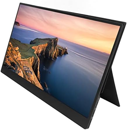 Monitor Portátil IPS, Tela de Computador FHD Tecnologia HDR 14 pol ...