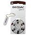 Rayovac Mercury Free Xcell Size 312 Hearing Aid Batteries (60 Batteries) + Battery Holder Keychain Kit