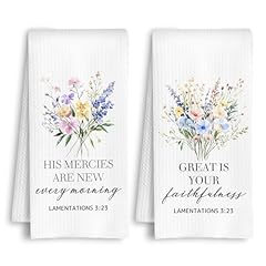Lamentations 3:23 - Floral