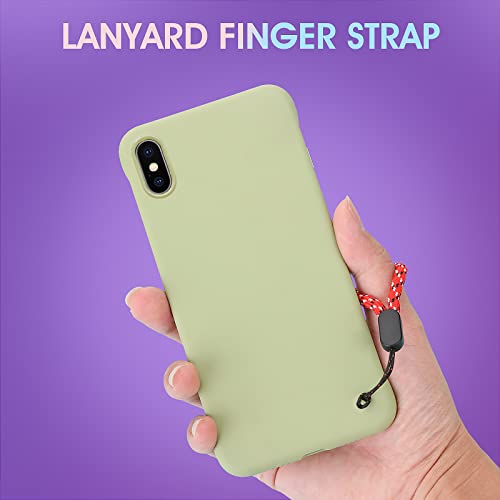 Molain 12 teilige verstellbare Finger Handgelenkschlaufen, tragbare Kurze Umhängebänder Nylon Fingerschlaufen für Handy Schlüssel Kamera USB Sticks Kopfhörer 4,72 Zoll