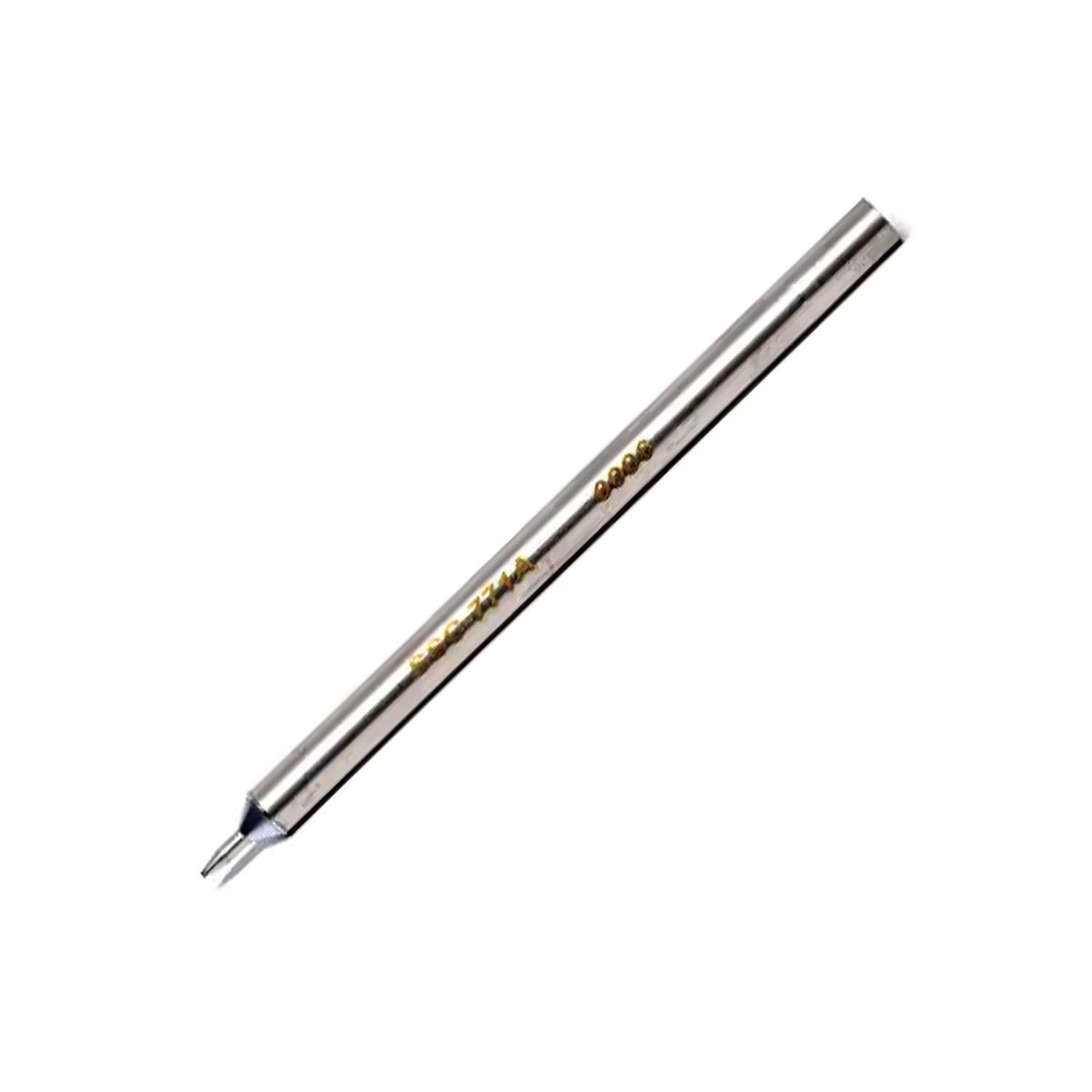 Metcal SSC-771A Series SSC Hand Soldering Cartridge for Most Standard Applications, 775°F Maximum Tip Temperature, Long Reach Chisel, 1mm Tip Size, 9.1mm Tip Length