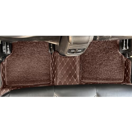 Image of Premium 7D Car Floor Mat for Tata Harrier EV | Coffee Coffee